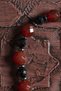 Certified Facet Cut Red Agate & Black Tourmaline Natural Gemstone Bracelet – Saff Natural Gemstone - 4