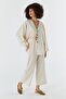 Linen kimono set natural - 3