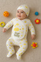 Organic Newborn Fabric Girl Boy Baby Hospital Outlet Cotton Suit