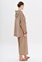 Hooded Loose Modal Double Suit Kamel 9294-Tk - 7
