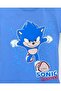 Boy's Colorful Sonic Printed Crew Neck Tracksuit Set (Bottom - Top Set) - 2