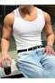 Men's Slim Fit Halter Neck Lycra Cotton Sports Athlete Undershirt
