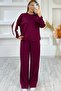 Modal Fabric Side Striped Tracksuit Set - 3