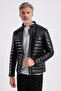 Maroquin Leather James Men's Inflatable Leather Coat - 5