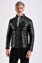 Maroquin Leather James Men's Inflatable Leather Coat - 4
