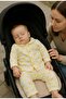Yellow Comfortable Fabric Double Baby Set with Front Snaps and Ribbed Fabric - 3