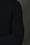 Grant Men's Full Fisherman Sweater Navy Blue - 4