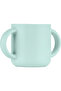 Silicone Cup with Handle Spring Green - 3