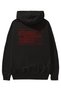 Istanbul Back Printed Black Oversize Hooded Sweatshirt Men Women
