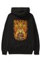 Naruto Kyuubi 1 Anime Back Printed Black Oversize Hooded Sweatshirt Men Women