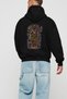 ONE PIECE (8) Anime Back Printed Black Oversize Hooded Sweatshirt Men Women - 3