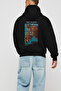 Andy Warhol Back Printed Black Hoodie Oversized Hooded Sweatshirt Men Women - 3