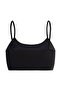 Özkan 42324 Girl's Cotton Single Jersey Flexible Comfortable Unpadded Thin Strap Training Bra Half Tank Top - 2