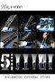 USB Charging Flashlight Black 15cm - 4