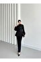 Lace Embroidered Ruffled Jacket Two-Piece Suit - 4