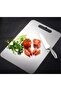 Stellica 2 Pieces Stainless Steel Cutting Board Double-Sided Use with Sticky Silicone Gift - 4