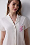 Summer Time Cotton Shirt Shorts Pajamas Set - 2