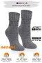 6 Pairs of Winter Thermal Wool Girls' Socks for Sleeping and Home Use - 3