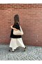 VERONA Textured Knit-Textured Loose-Looking and Large-Capacity Women's Shoulder Bag(: Height 28*Width 48*Base 12 cm)