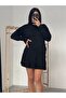 Turtleneck Sweater - Pleated Skirt RORY Set 2585 - Black - 4