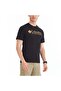 CS0311 CSC M شعار ريترو SS TEE أسود - 5