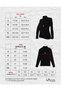 Camisole Full Neck Body Sweatshirt, Ribbed Fabric, Lycra, Puppy Mouth - 6