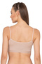 Özkan 27409 Women's Cotton Lycra Detachable Padded Underwire-Free Single Jersey Fabric Sports Bra with String Straps - 3