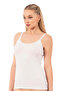 Özkan 24675 Women's Modal Cotton Thin Strap Lace Tank Top - 3