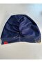 Women's Navy Blue Long Sleeve Lycra Full Covered Feather Patterned Hijab Swimsuit Hzl23S-Ar12531 - 2