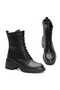 Women's Classic Heeled Boots Genuine Leather - 7