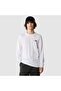 تي شيرت M L/S SIMPLE DOME باللون الأبيض
