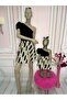 Mother Daughter Skirt Blouse Set, Mother Daughter Combination - 8