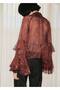 Blouse with Paisley Print - 4