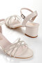 Bej Women's Stone Evening Shoes - 4