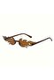 Coffee Flame Sunglasses Fire Effect Glasses Accessory - 3