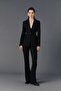 Flare Trousers Black