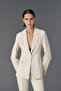Fitted Cut Blazer Jacket - 3