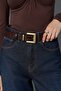 Gold buckle belt - 4