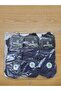 Unisex Bamboo Navy Blue Booties 12-Pack Socks - 5