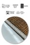 Non-Slip Base Washable Set of 2 Bathroom Rug Bath Mat Toilet Bowl Set - 4