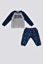 Baby Boy Winter Regular Fit Cream Baby Set Usb1518-B-V1