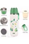 Stainless Steel Vacuum Thermal Flask Bottle Double Wall Insulated Bottle Leak Proof for Tea C - 3