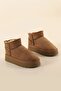 Suede Inside Fur Thick Sole Ankle Short Women's Boots & Booties - 3
