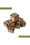 Castle Toy Made of Pixel Blocks, Wooden Painting Educational Play Set for School, Nursery and Workshop Activities - 7