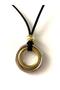 Bohem Double Ring Necklace - Gold/Silver Style - 3