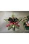 Christmas Pine Tree Star Top with Bow Gold 1 Piece 15 Cm Plastic - 3
