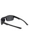 Black Curved Men's Sunglasses with Polarized Filter with Uv400 Protection 1306 C0101 - 3