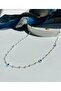 Stainless Steel Evil Eye Nazar Beaded Pearl Gold Necklace - 2