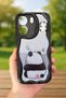 Xiaomi Redmi 13C Cute Teddy Bear Panda Patterned 3D Cute Shiny Design Panda Case - 2