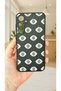 Samsung galaxy a35 -evil eye patterned silicone shock absorbing classic protected rubber case - 2